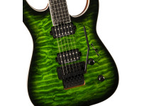 Jackson  Pro Plus Series Dinky DKAQ Ebony Fingerboard Emerald Green